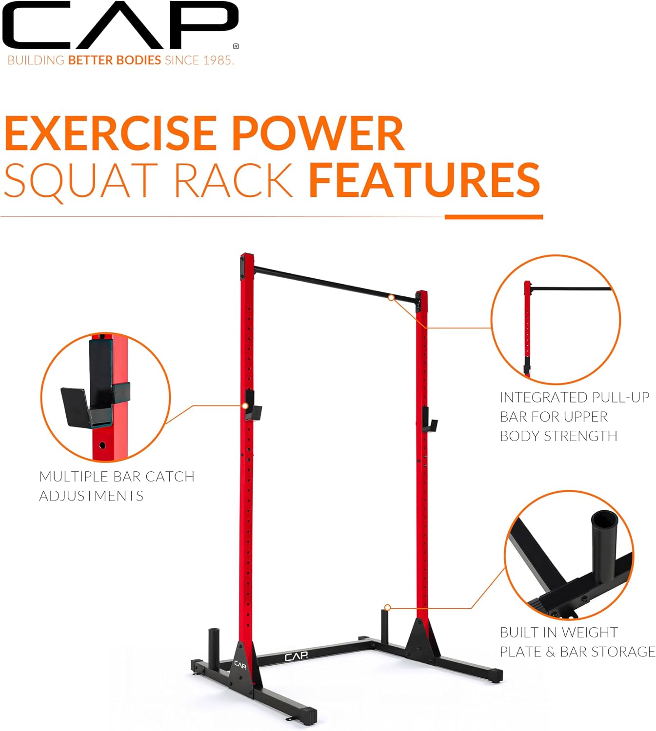 CAP Barbell Power Racks and Attachments