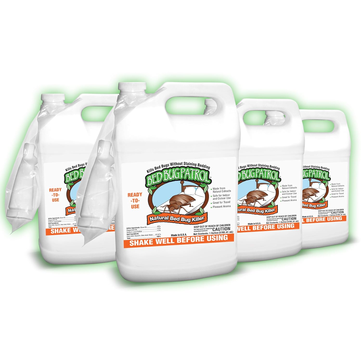 Bed Bug Patrol Bed Bug Spray & Bed Bug Killer for Home, Made in USA - 24 oz | Mattresses, Furniture, Seams, Cracks & Crevices | Targets Adult Bed Bugs, Eggs & Larvae | Plant-Based | Pet & Child Safe