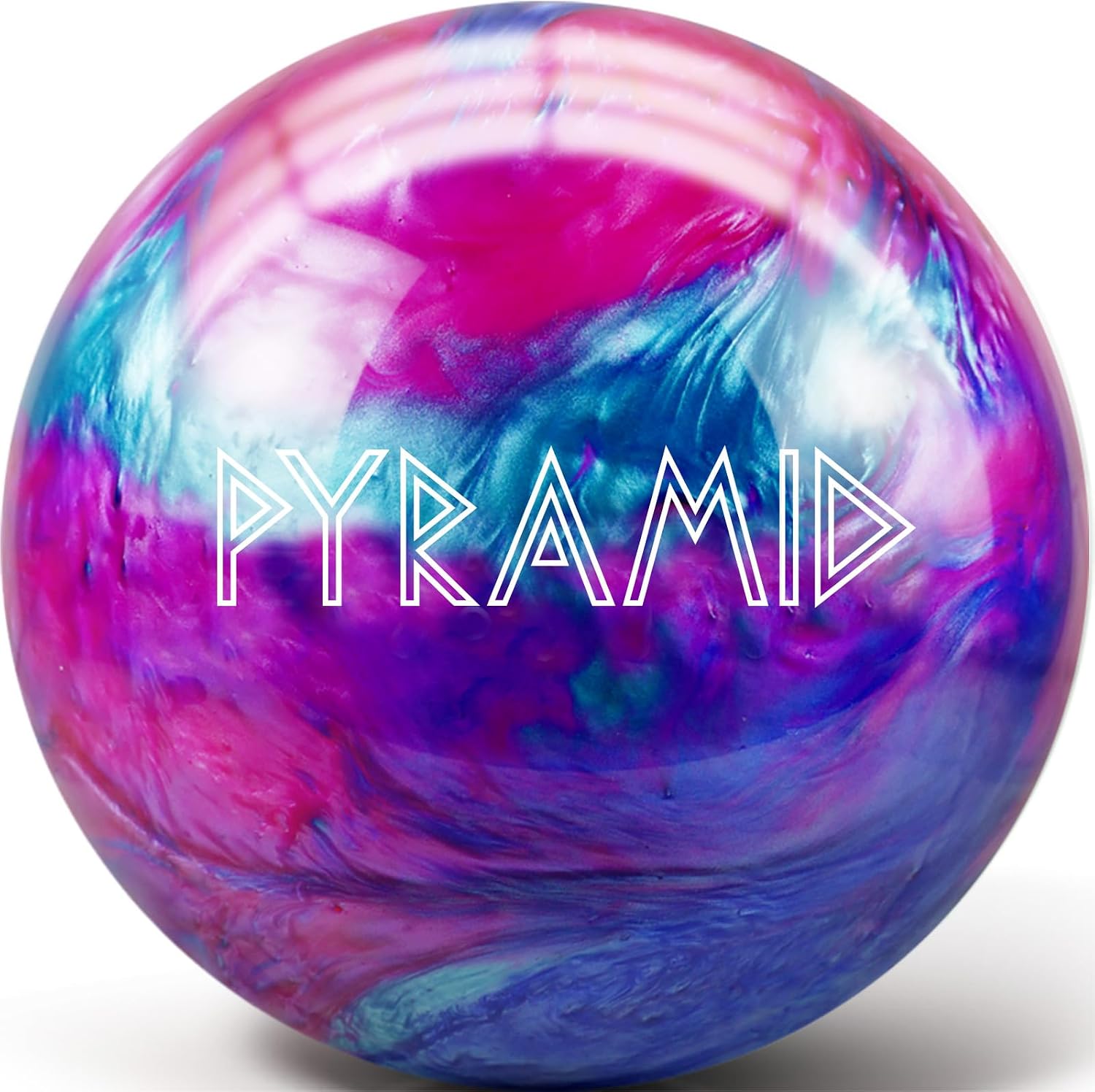 Pyramid Path Polyester Bowling Ball | Customizable with Basic Drilling Options - Great for Spare Shooting, League, Recreational, Straight Bowlers