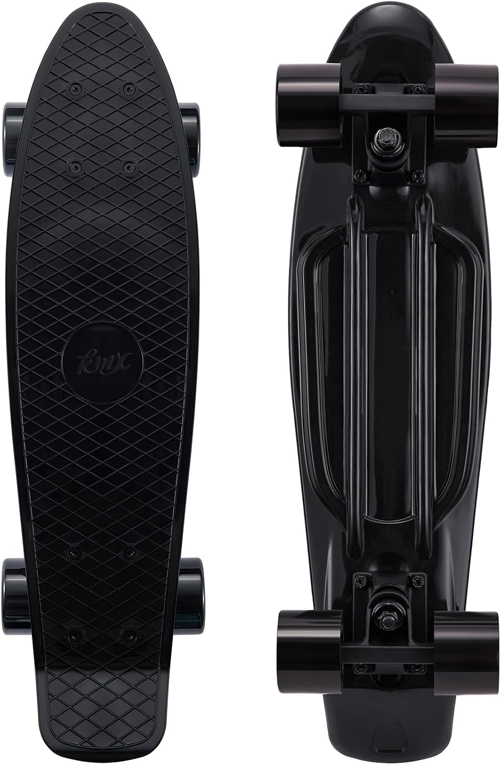 KMX Classic Retro Mini Cruiser Skateboard for Kids, Teens, Adults