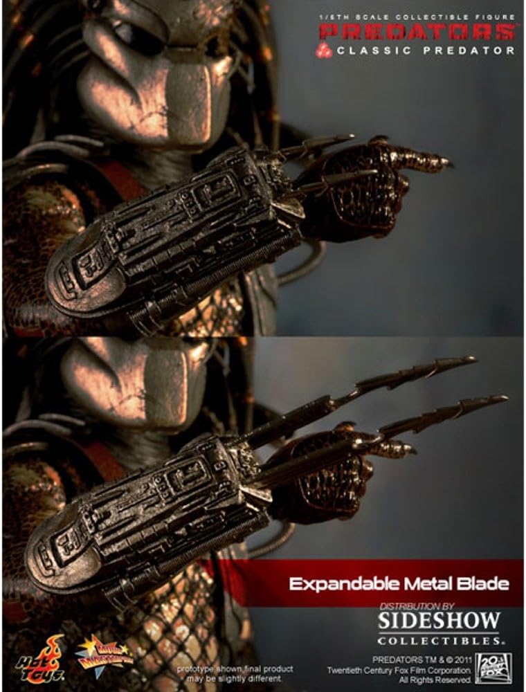 Hot Toys Predators Movie Masterpiece Classic Predator Collectible Figure