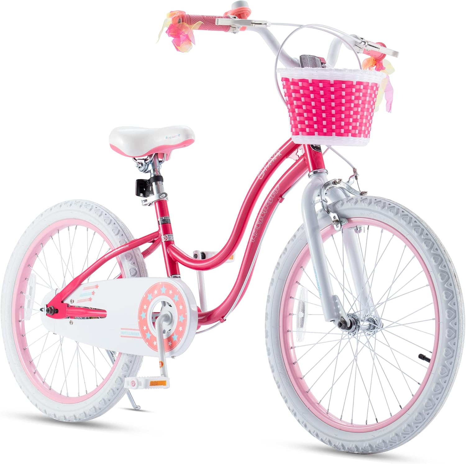 RoyalBaby Girls Bike Classic & EZ Kids Bike, Balance and Pedal Bicycle, 12 14 16 18 20 Inch Toddlers to Big Kids 3-10 Years