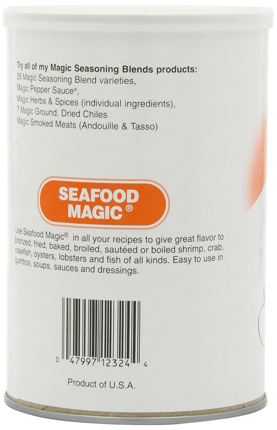 Chef Paul Seafood Magic Seasoning, 24-Ounce Canisters (Pack of 2)