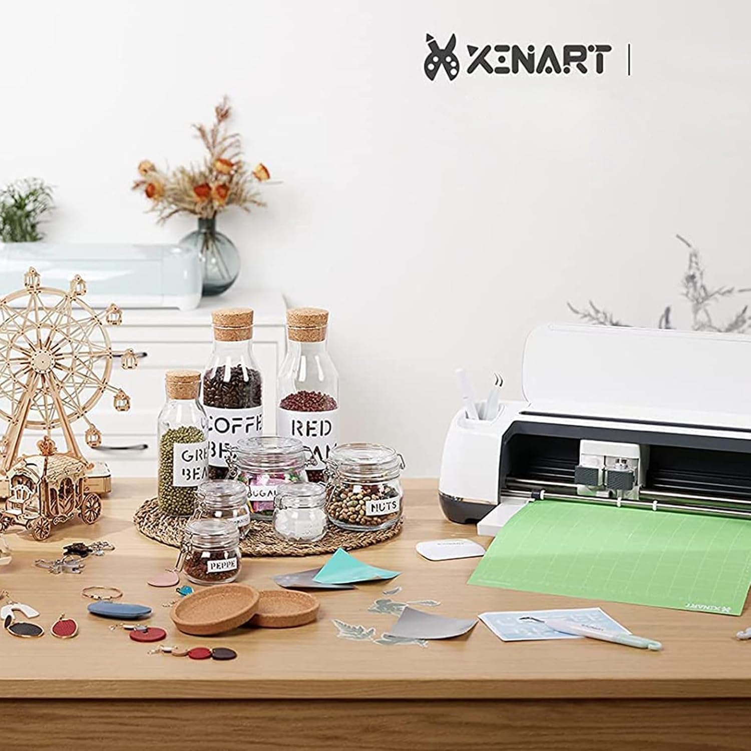 Xinart Cutting Mats for Cricut Maker 3,Maker,Explore 3,Air 2,12x24 inch Variety Replacement Cut Mat Compitable with Cricut Machines 3 Mats