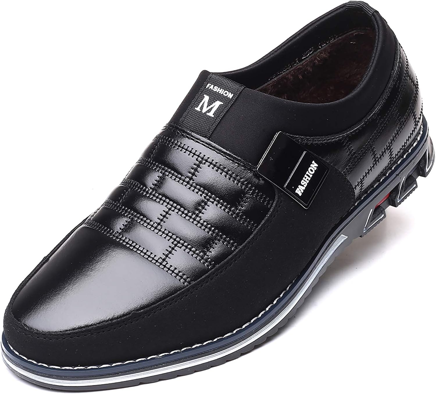 COSIDRAM Mens Casual Shoes Dress Sneakers Loafers Comfort Walking Shoes | Lightweight slip-on for hassle-free wear. Cloud-like comfort, sock-friendly fit for daily & semi-formal occasions.