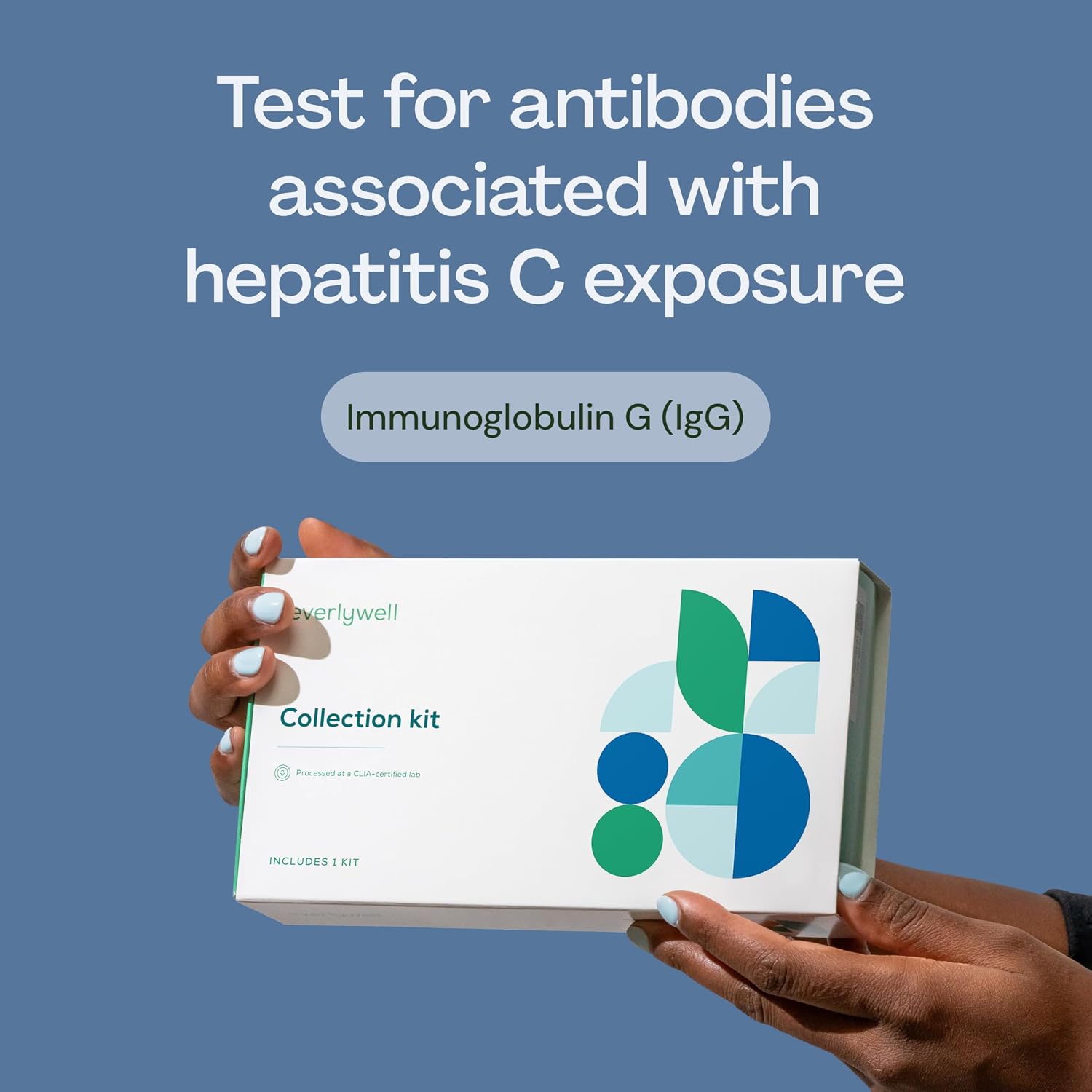 Everlywell At-Home Hepatitis C Test Collection Kit for Women and Men. Get Discreet, Accurate Results at Home from a CLIA-Certified Lab Within Days
