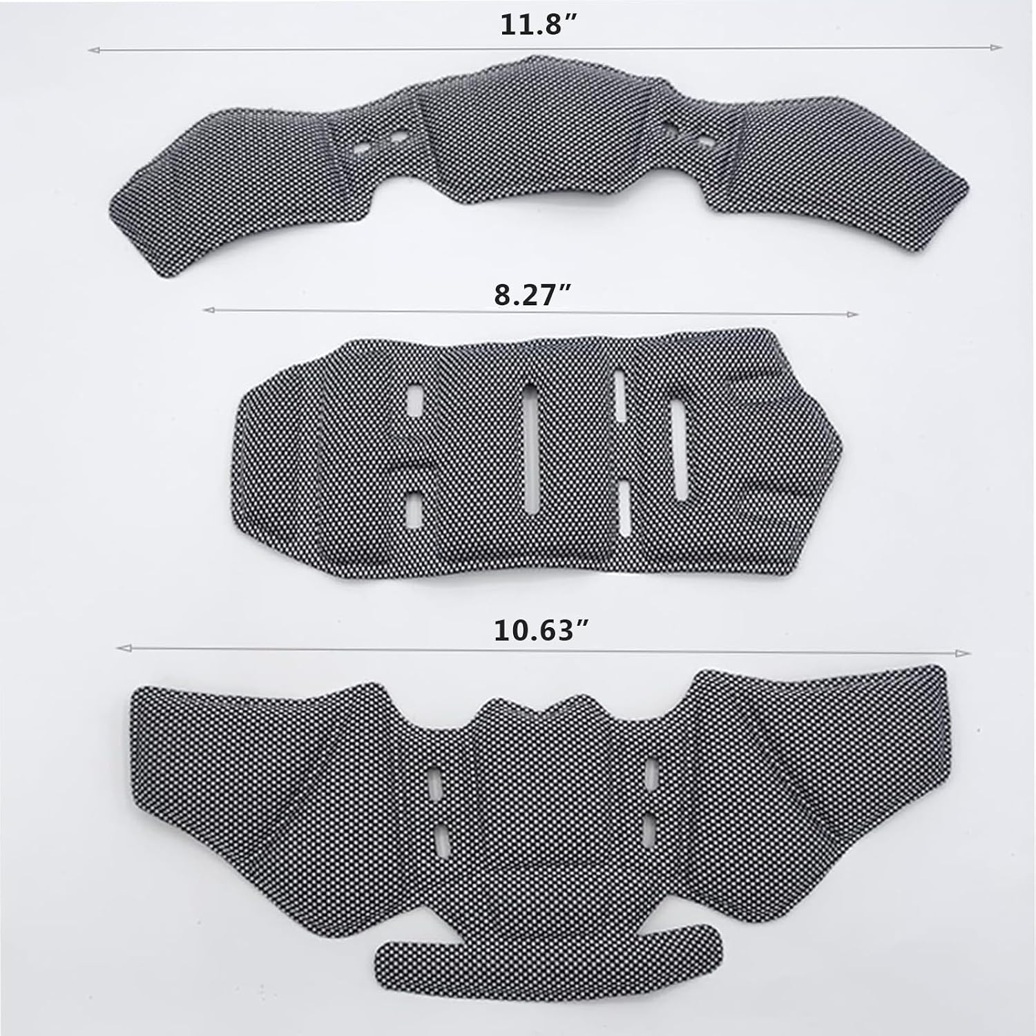 Motorcycle Helmet Liner for HJC CS-R3 2010-2014, Removable & Breathable Helmet Protection Liner Pad, Washable Interior Padding Replacement, Easy Installation,A Gray