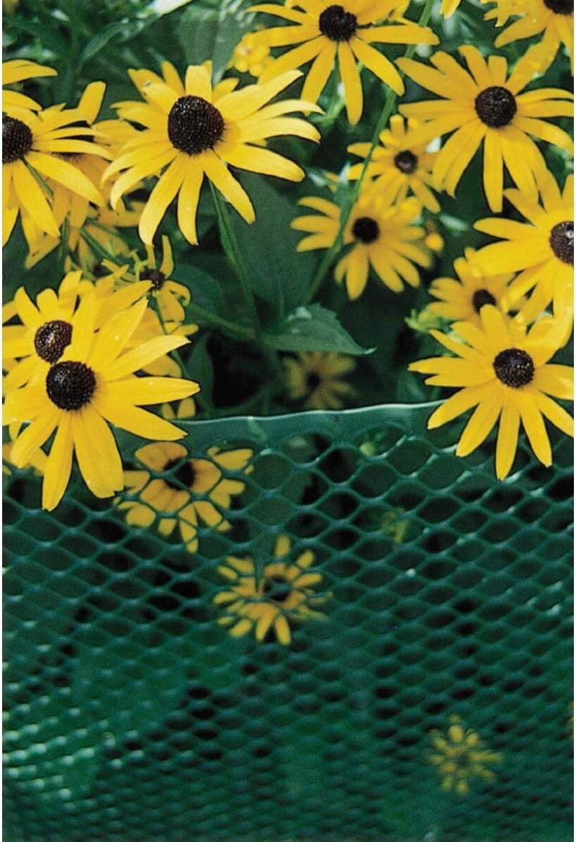 Tenax Poultry Fence - Green Plastic Poultry Fencing, Lightweight, Weather Resistant - 3-ft x 25-ft - Plastic