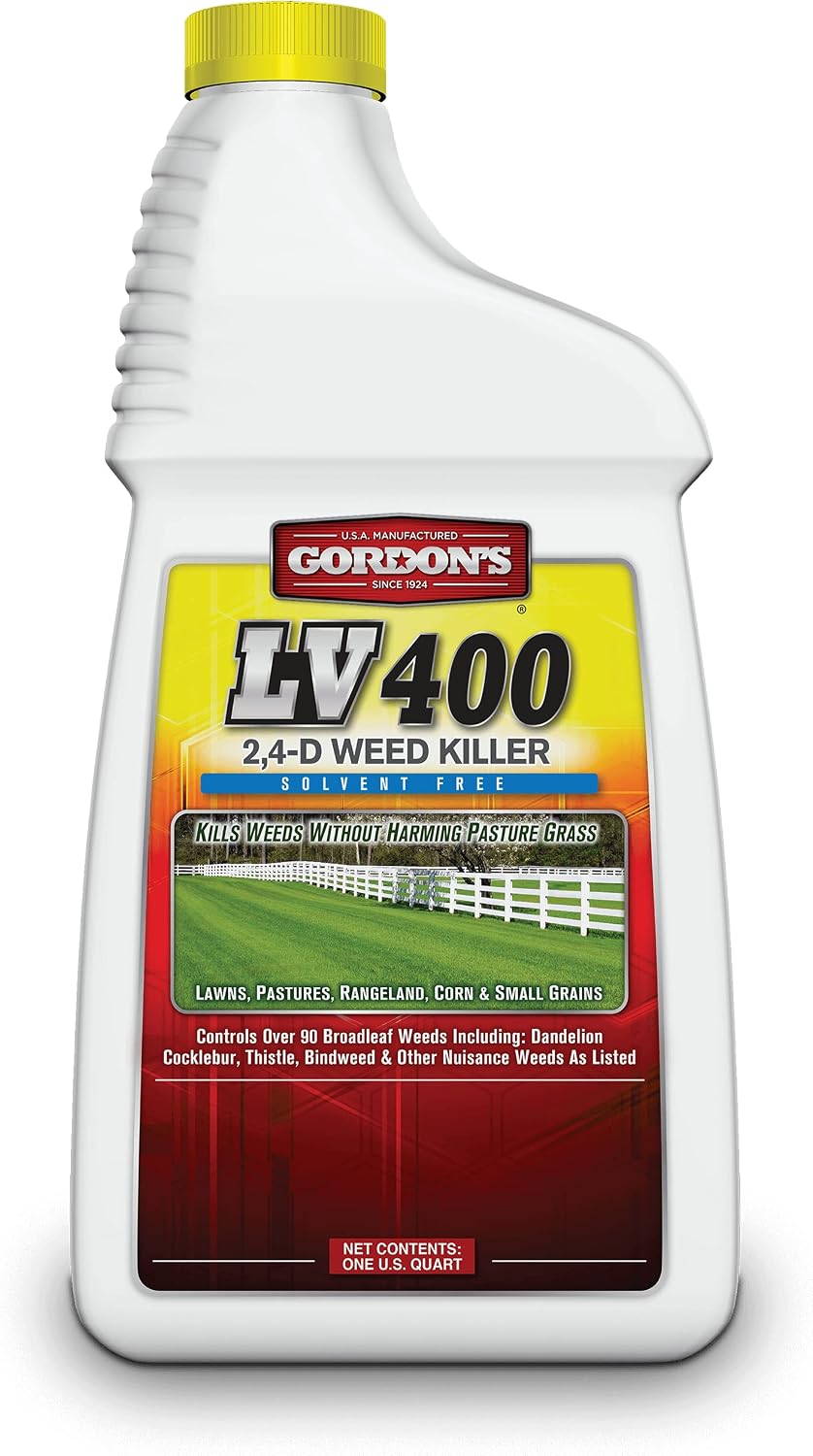 GORDON'S LV 400 2,4-D Weed Killer Solvent Free, 1 Quart, 8601082