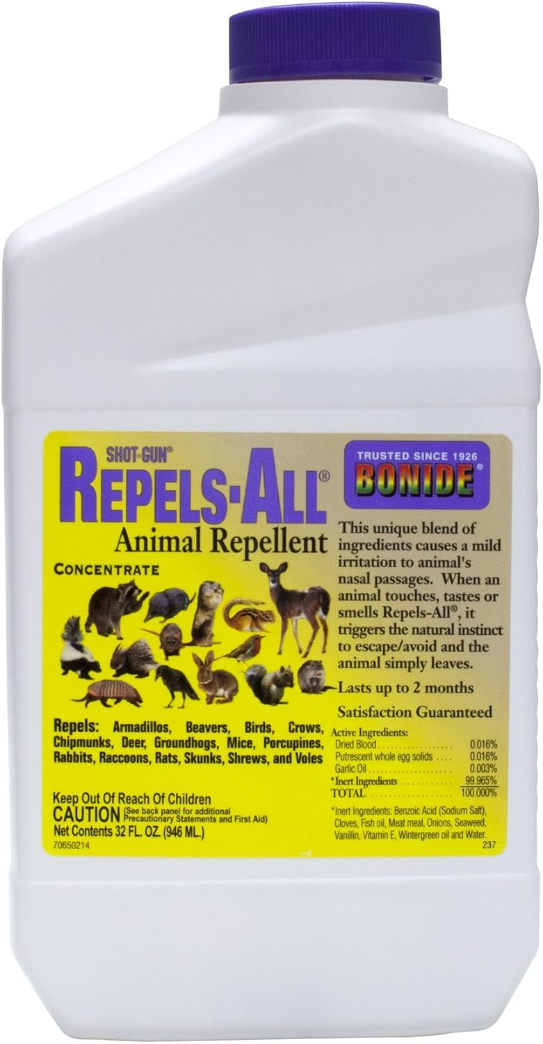 Shot-Gun Repels-All Animal Repellent Concentrate