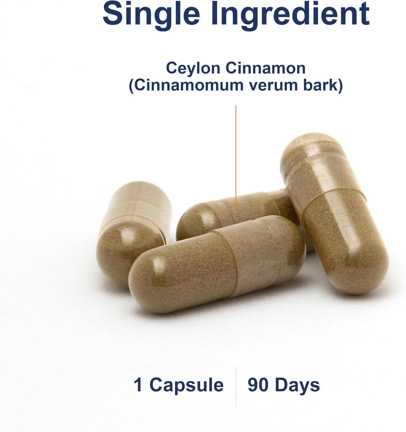 Carlson Ceylon Cinnamon, Cinnamon Supplements, 500 mg, 180 Capsules