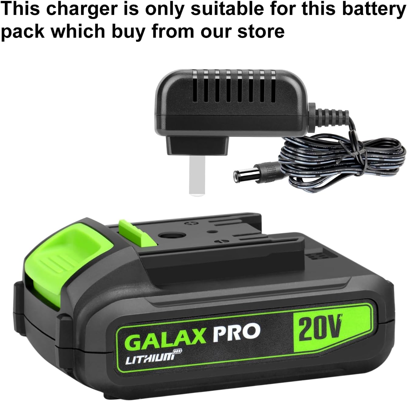 GALAX PRO 20V Max Li-Ion Battery Charger