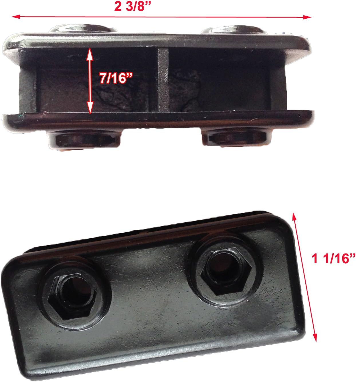 Ozark Trail Coleman Canopy Shelter 12 x 12 Tent Truss Connector Replacement Parts Black