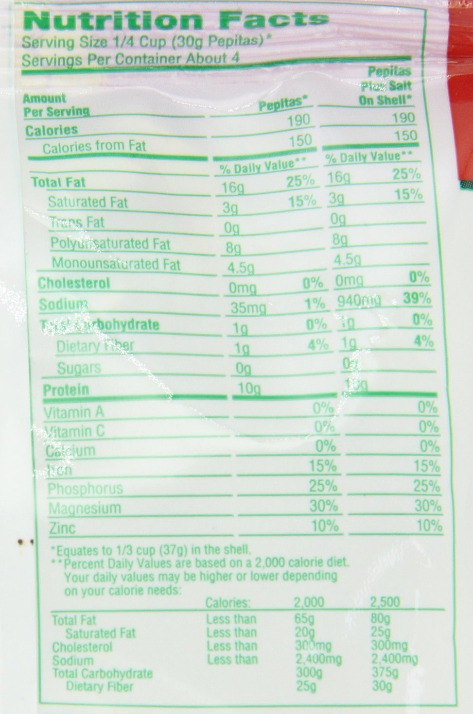 DAVID Seeds Salted and Roasted Pumpkin Seeds, Keto Friendly Snack, 5 OZ Bags, 12 Pack
