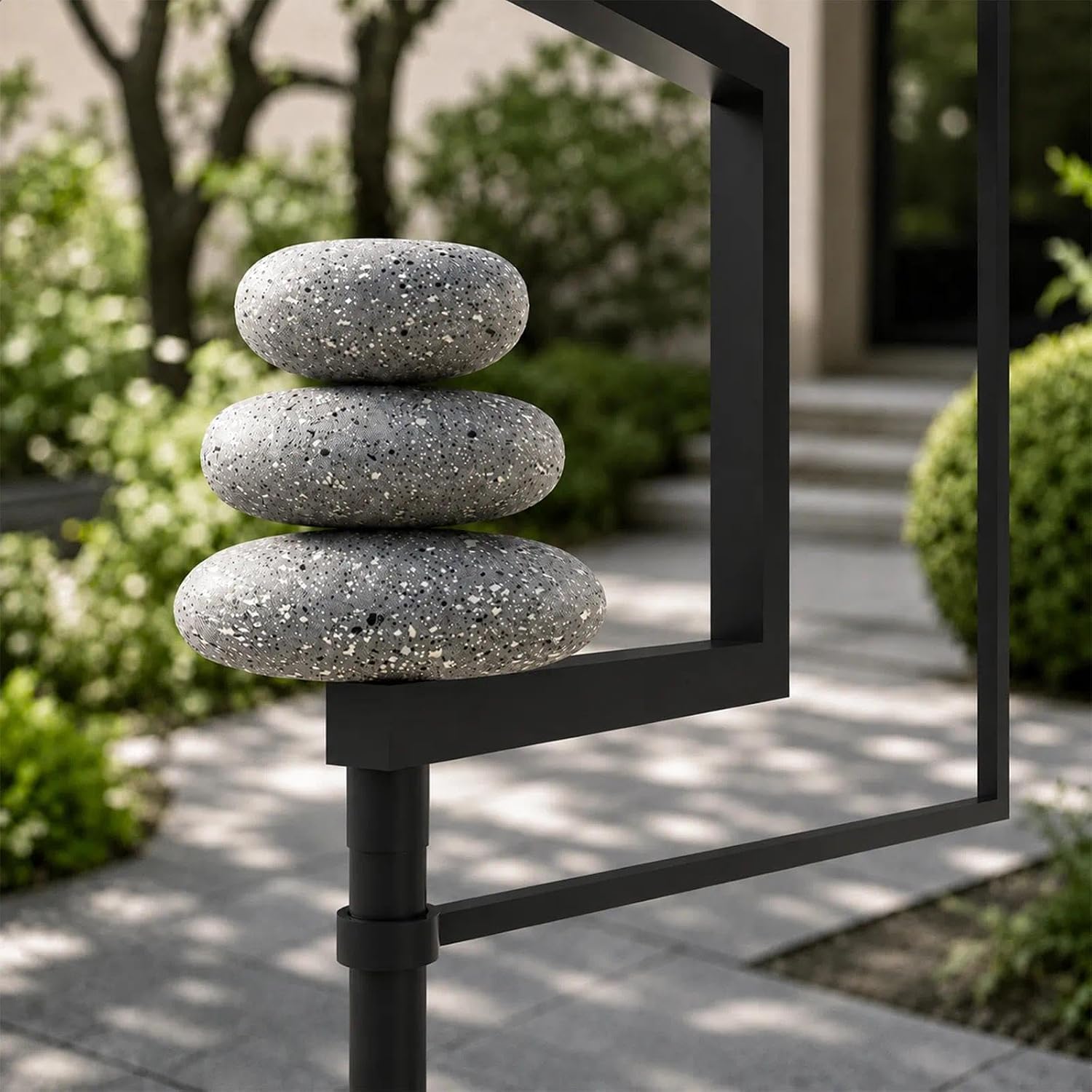 DECOROCA Kinetic Wind Spinners Outdoor - Large Metal Wind Sculptures