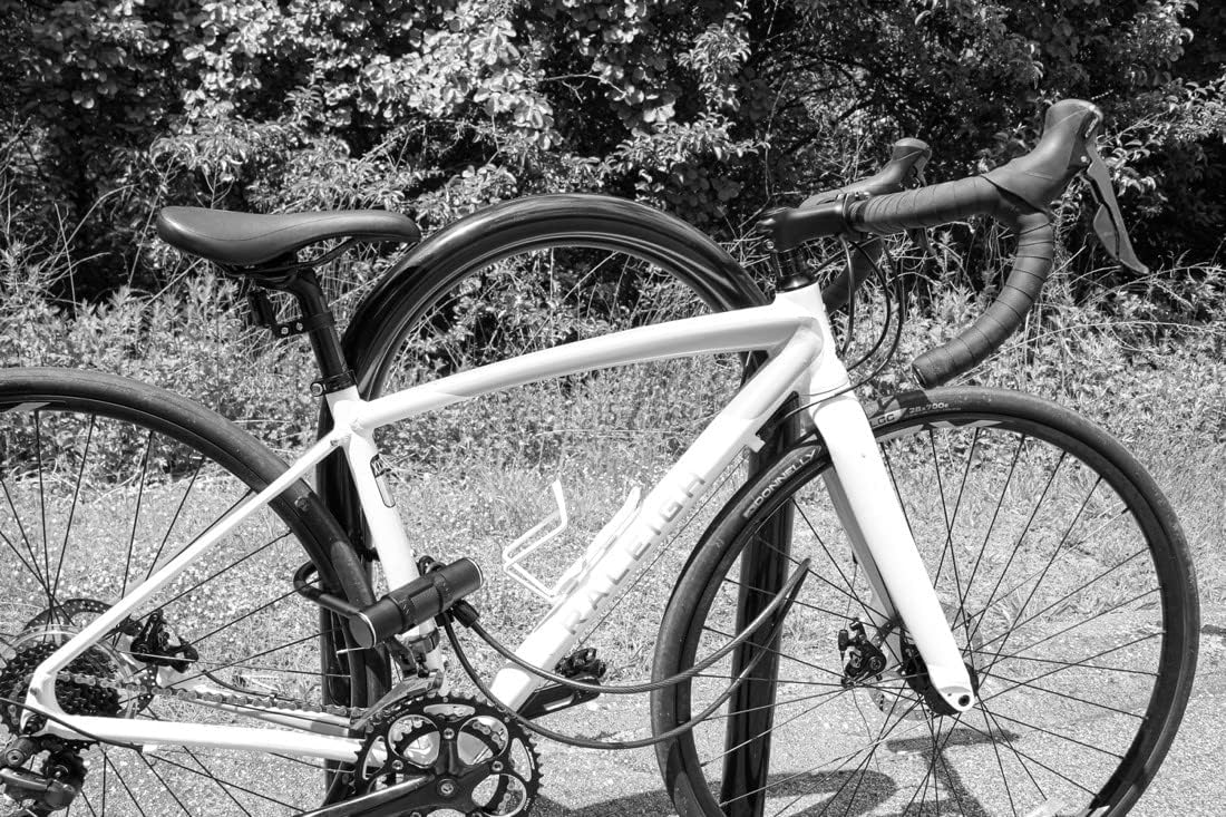 Kryptonite Parkview Bike U-Lock, 4ft Braided Steel Security Cable & Keys