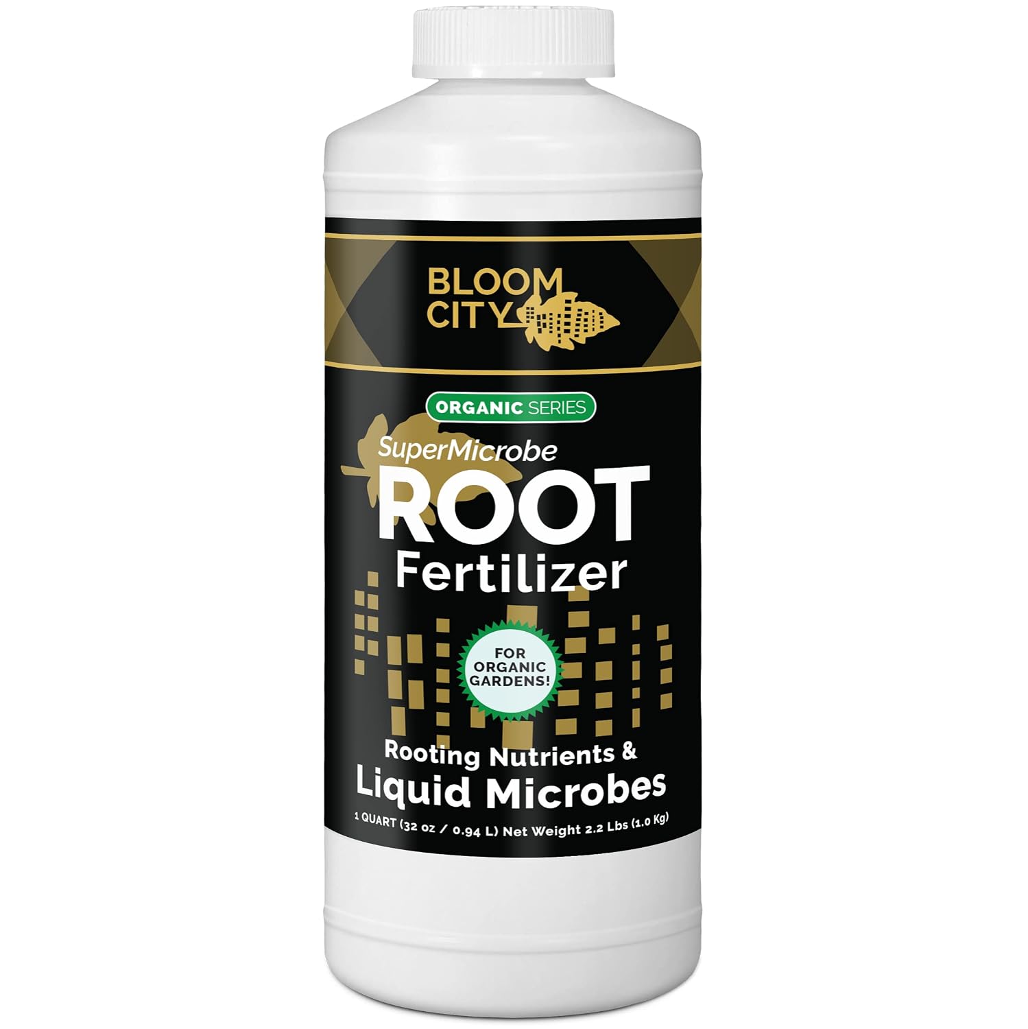 Organic Root Stimulant, Salmon and Kelp Formula, Rich with Microbes and Mycorrhizae by Bloom City, Gallon (128 oz)