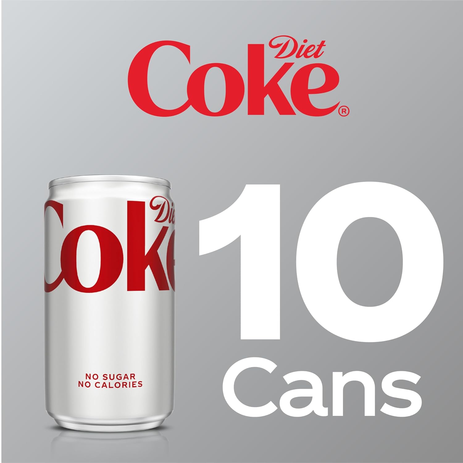 Diet Coke Soda Soft Drink Cans, 12 fl oz, 12 Pack | No sugar, no calories, 46 mg caffeine per can