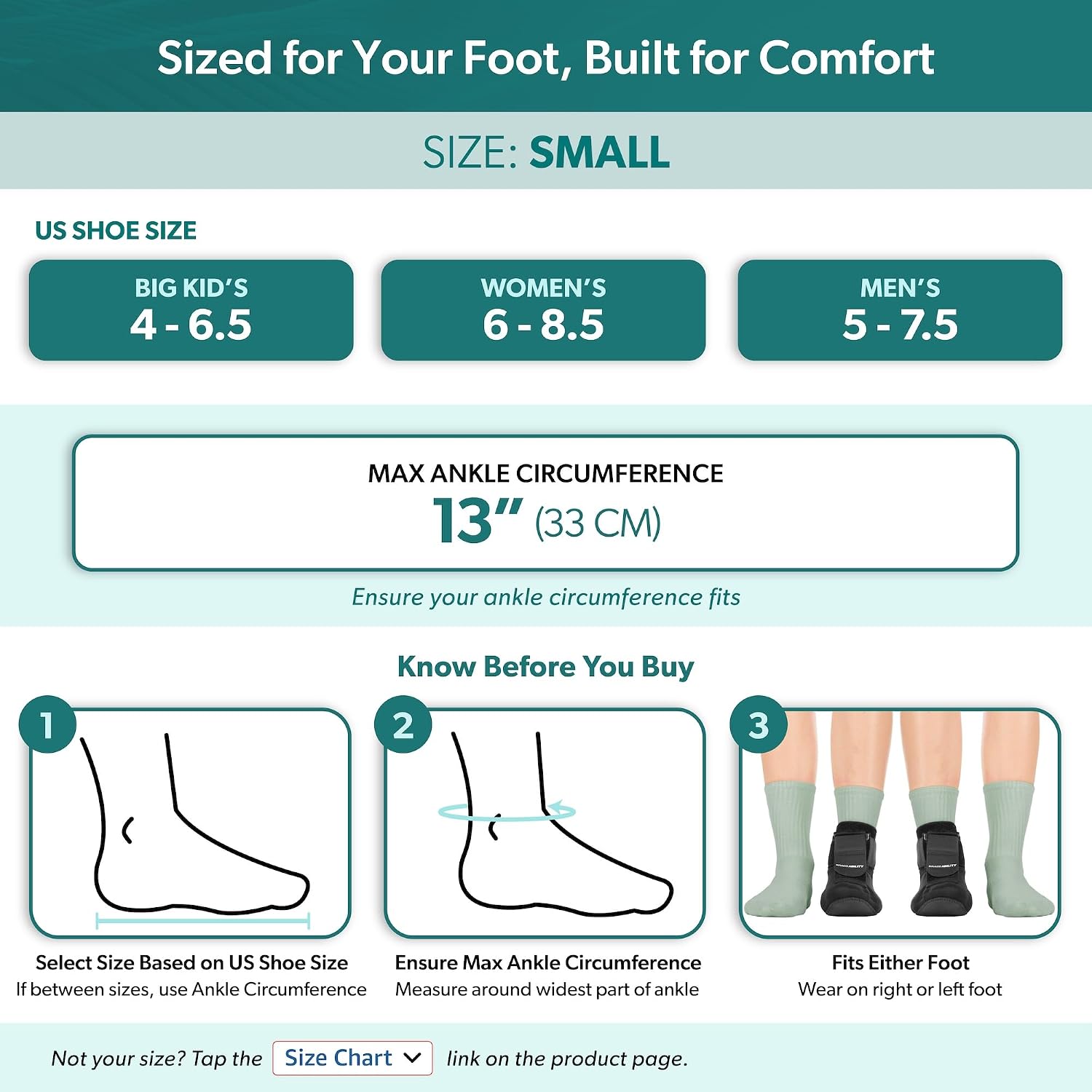 BraceAbility Plantar Fasciitis Night Splint Sock - Plantar Fascia Boot for Sleeping, Achilles Tendonitis Relief, Foot Drop, Heel Pain - Planter Facetious Brace for Women and Men - Black (L)