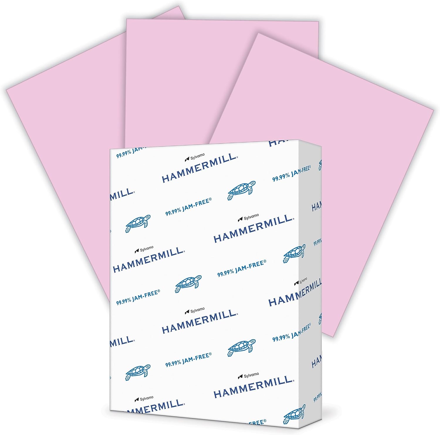Hammermill 102269 Recycled Colored Paper, 20lb, 8 1/2 x 11, Lilac, 500 Sheets/Ream