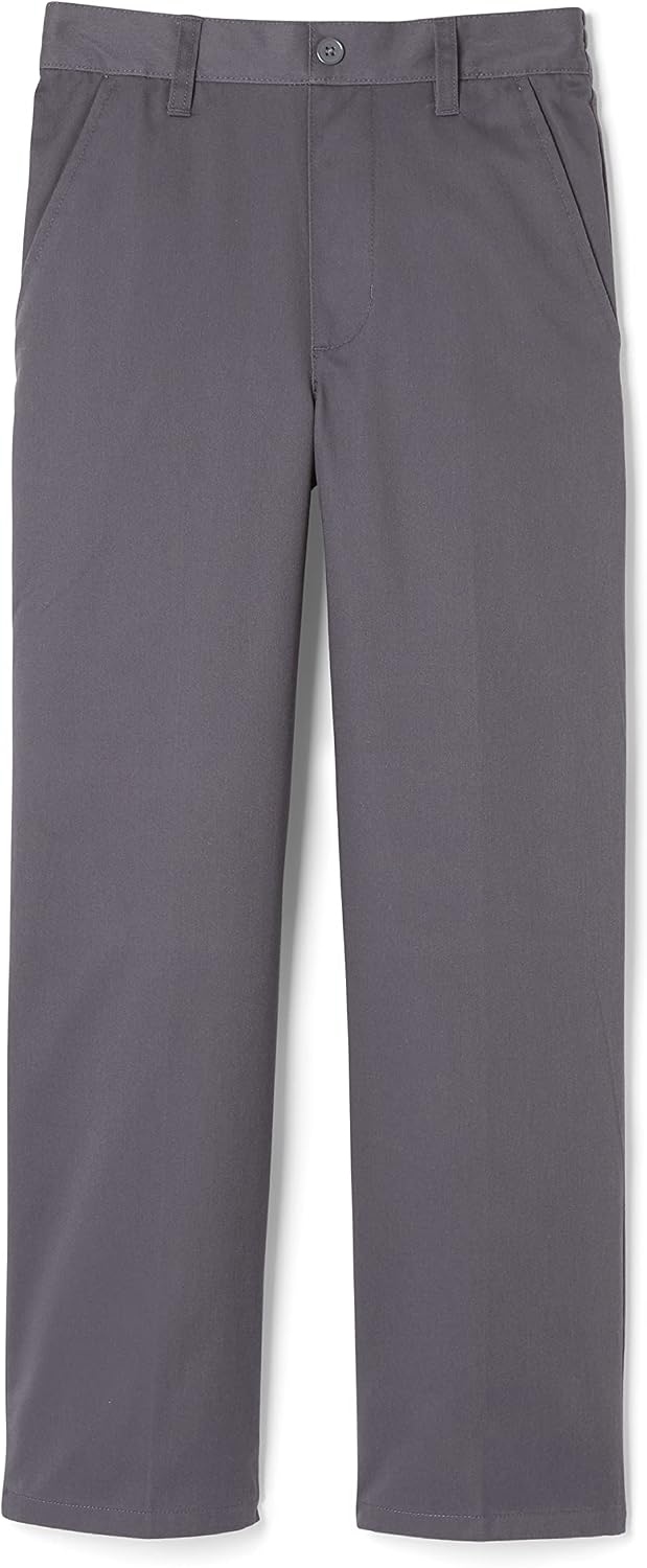 French Toast Boys Pull-On Relaxed Fit School Uniform Pant (Standard & Husky)