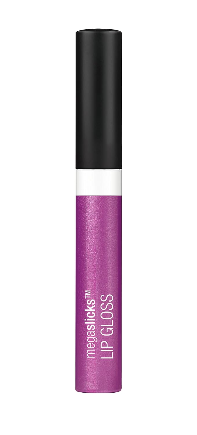 wet n wild MegaSlicks Lip Gloss, Ultra-Glossy, Vitamin-E Enriched, Ultra-Gloss High Shine Moisturizing, Cruelty-Free & Vegan - Bronze Berry