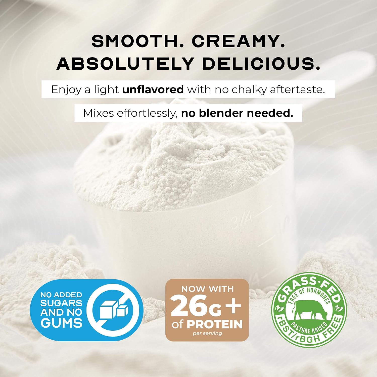 Muscle Feast Grass-Fed Whey Protein Isolate Powder, Chocolate (2lb) | All Natural Hormone Free Pasture Raised, Whey Isolate Protein for Men & Women, Clean, Non-GMO, Delicious Isolate Protein