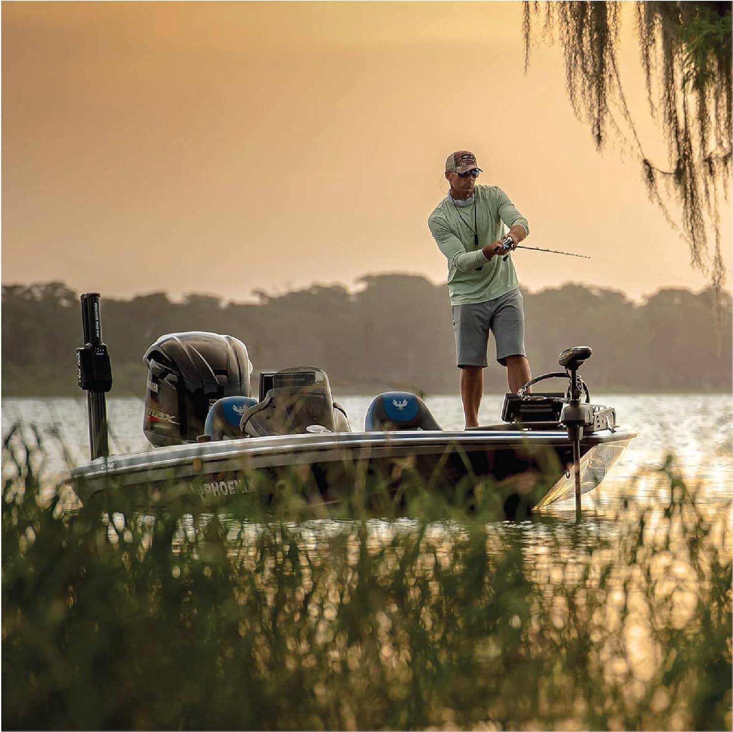Minn Kota 1368881 Ultrex Freshwater Cable & Electric-Steer Bow-Mount Motor with MEGA Down Imaging, Digital Maximizer & i-Pilot Link GPS