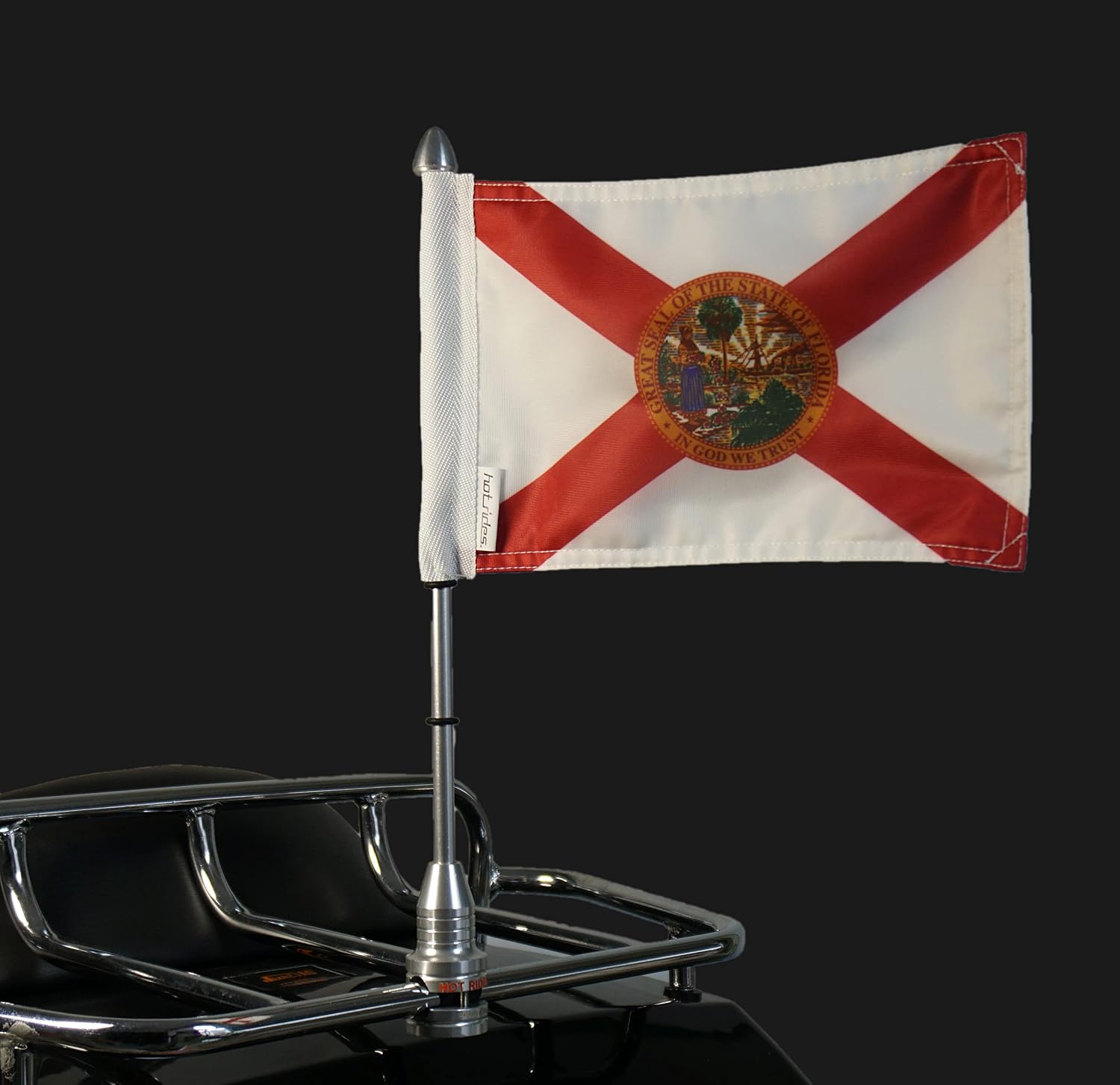 Motorcycle Flag 6 x 9 Or 10 x 15 Inch (6"X9", USA)