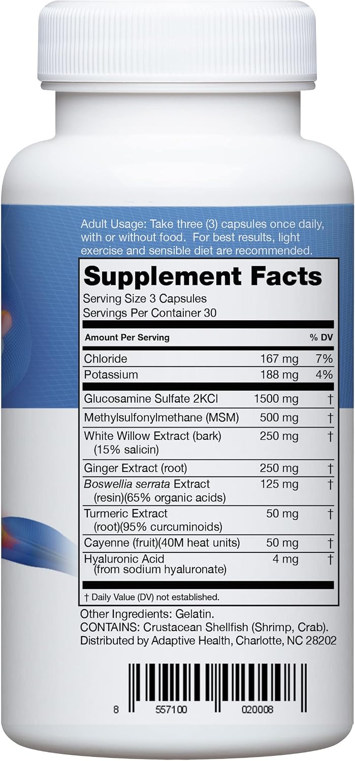 Instaflex Joint Support Supplement for Men and Women with Glucosamine, 90ct | Joint Health, Relieve Discomfort, Improve Flexibility, Increase Mobility