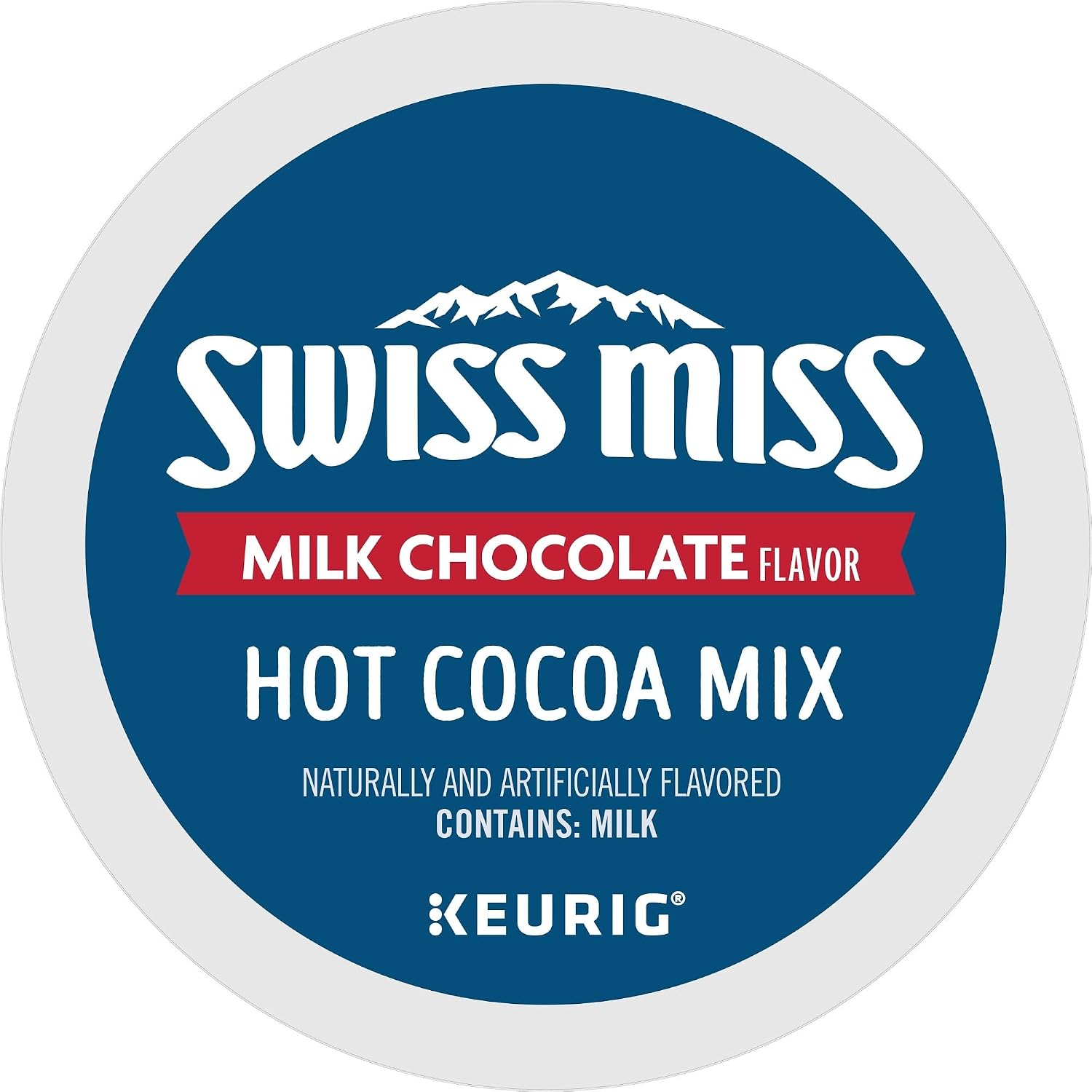 Swiss Miss Milk Chocolate Hot Cocoa Keurig Single-Serve K Cup Pods, 28 Count