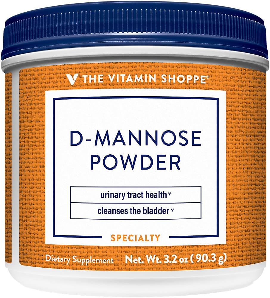 D-Mannose Powder - Supports a Healthy Urinary Tract & Cleanses The Bladder (3.2 oz./43 Servings)