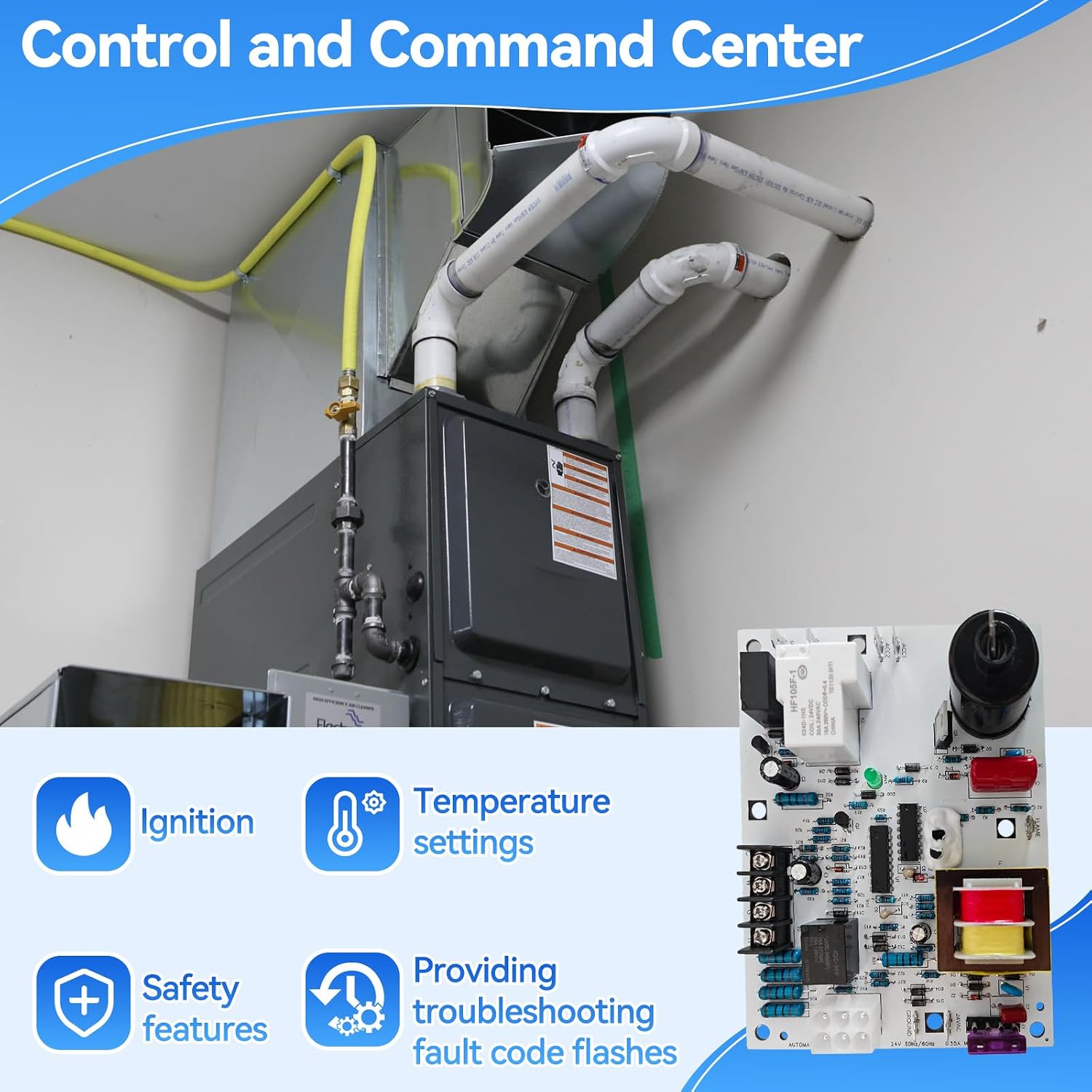 60105 Control Board Fit for Mr Heater, Enerco