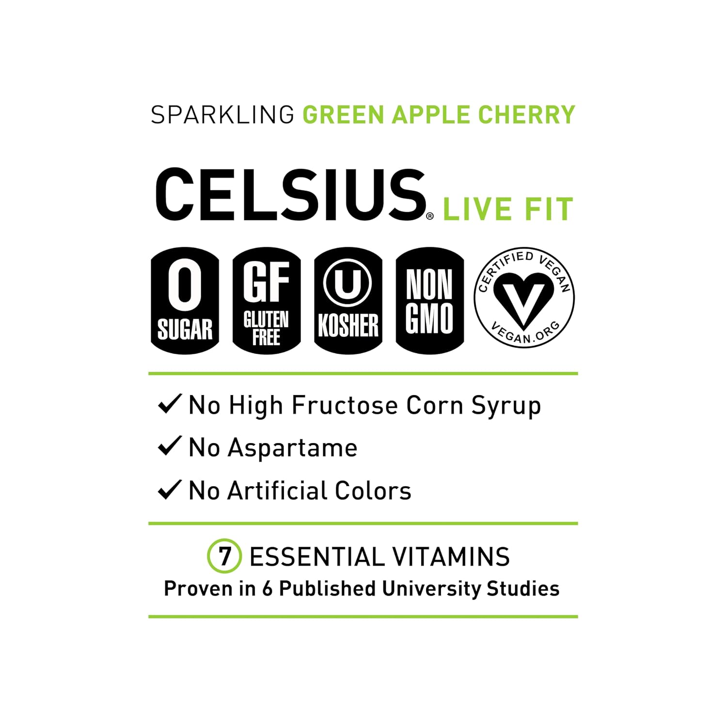 CELSIUS Sparkling Cola, Sugar Free Energy Drink, 12 Fl Oz (Pack of 12)