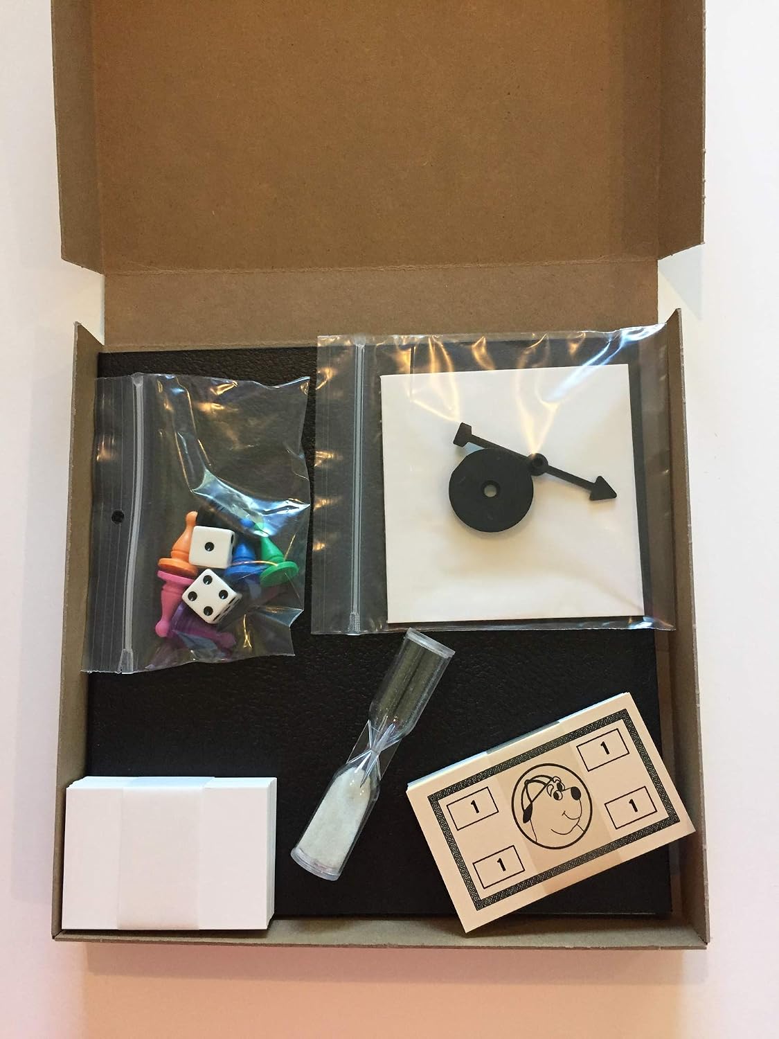 Make Your Own Board Game Kits (Bundle of 4) with 18"x18" Quad Fold Board with Printed Frame
