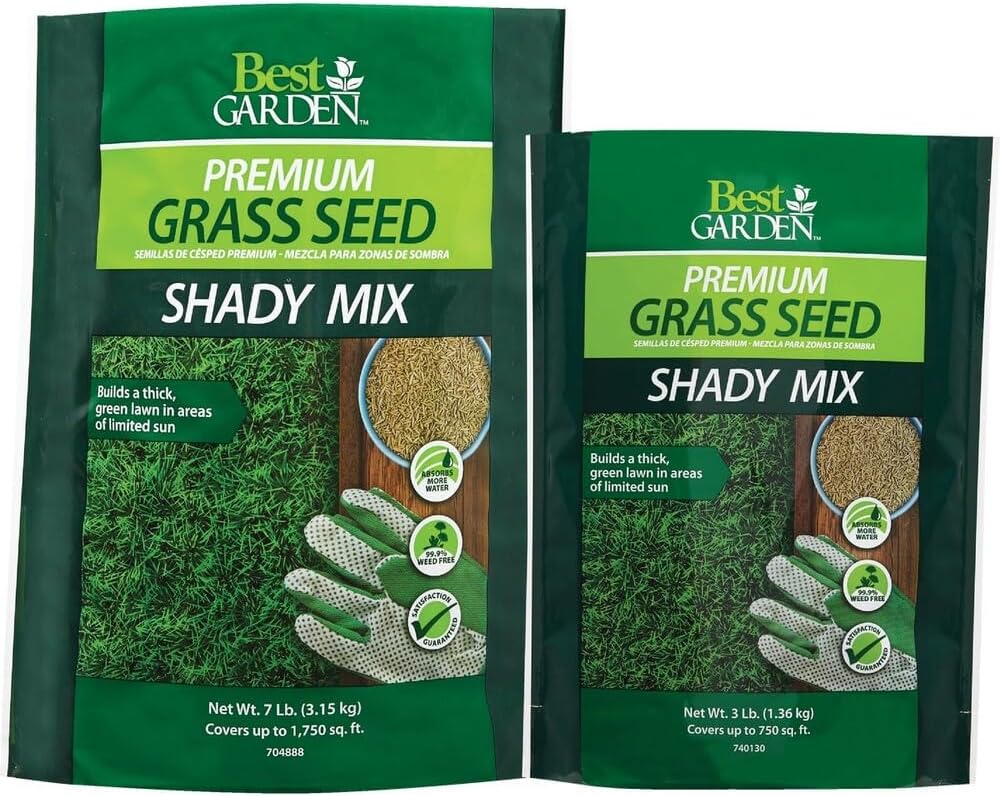 Best Garden 7 Lb. 1750 Sq. Ft. Coverage Shady Grass Seed - 1 Each