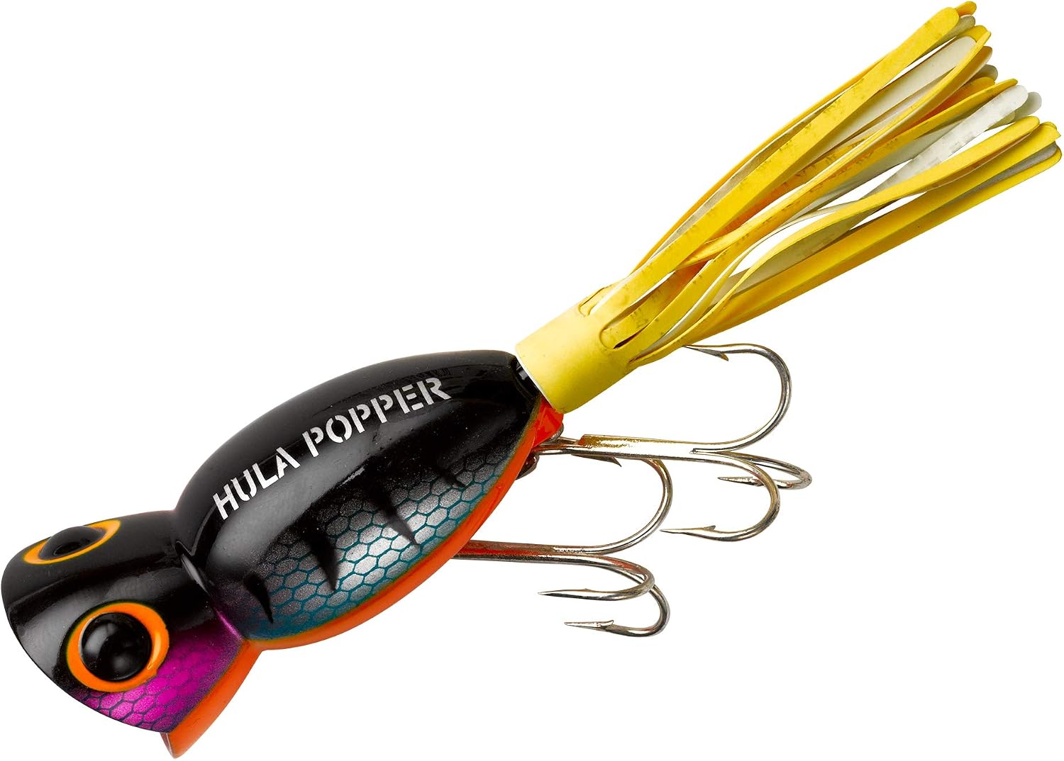 Arbogast Hula Popper Topwater Bass Fishing Lure
