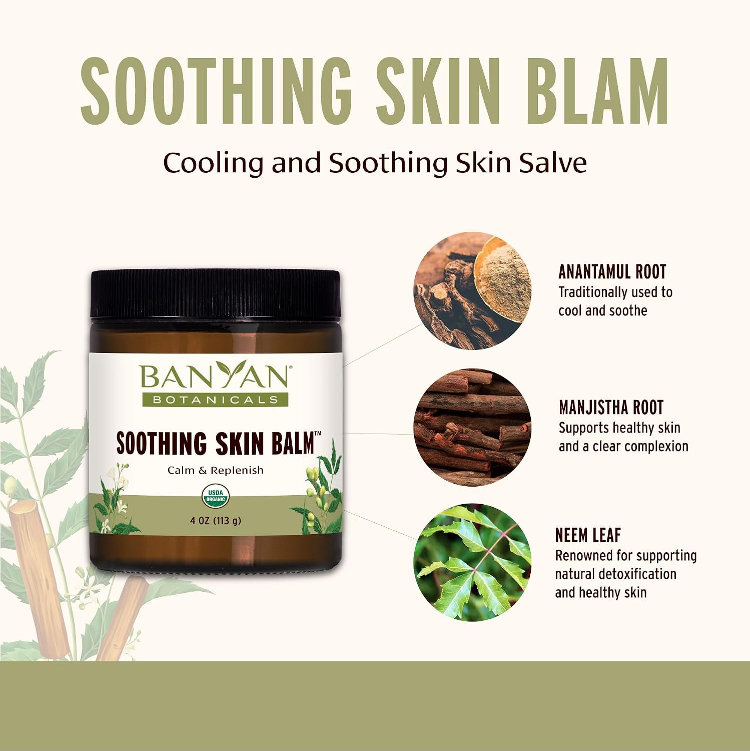 Banyan Botanicals Joint Balm – Organic Balm for Joints with Boswellia and Guggulu – for Supporting Comfortable Joints and Overall Joint Health – 4 oz – Non-GMO Sustainably Sourced Petroleum Free