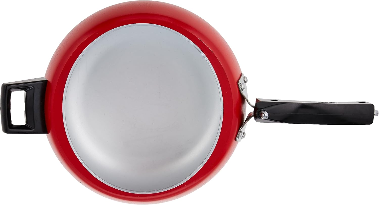 Hawkins 5 Litre Contura Pressure Cooker, Ceramic Coated Handi Inner Lid Cooker, Tomato Red (CTR50)
