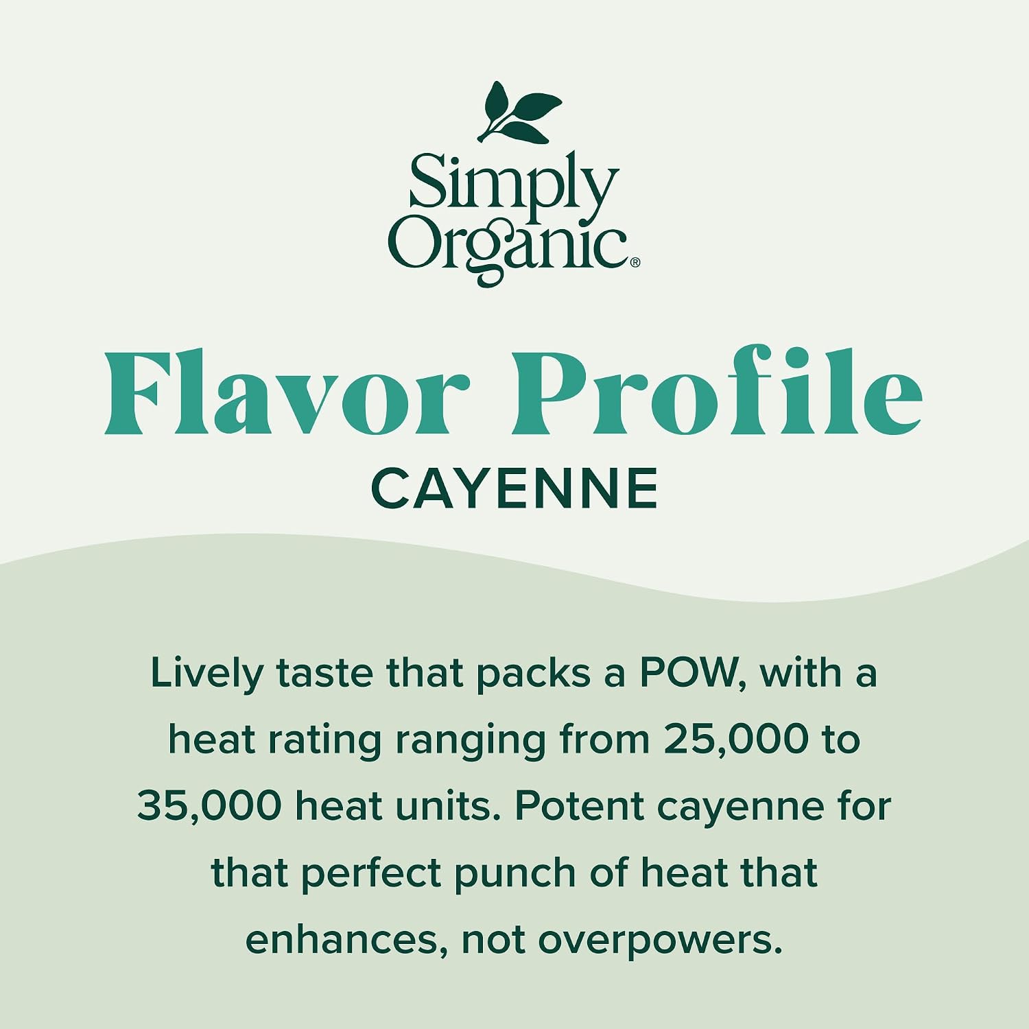 Simply Organic Cayenne Pepper, 2.89 Ounce | Pure, Organic Cayenne Peppers, No GMO's, Kosher Certified