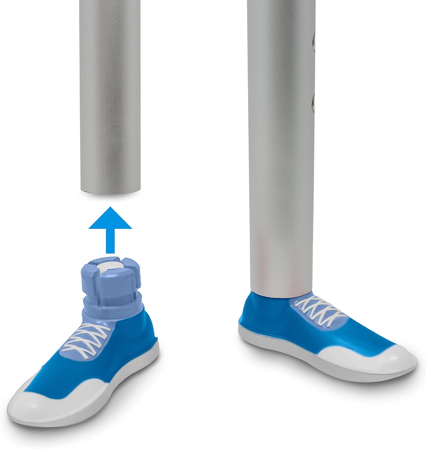Sneaker Walker Glides for 1" Walker Tubes - Pink - 1 Pair