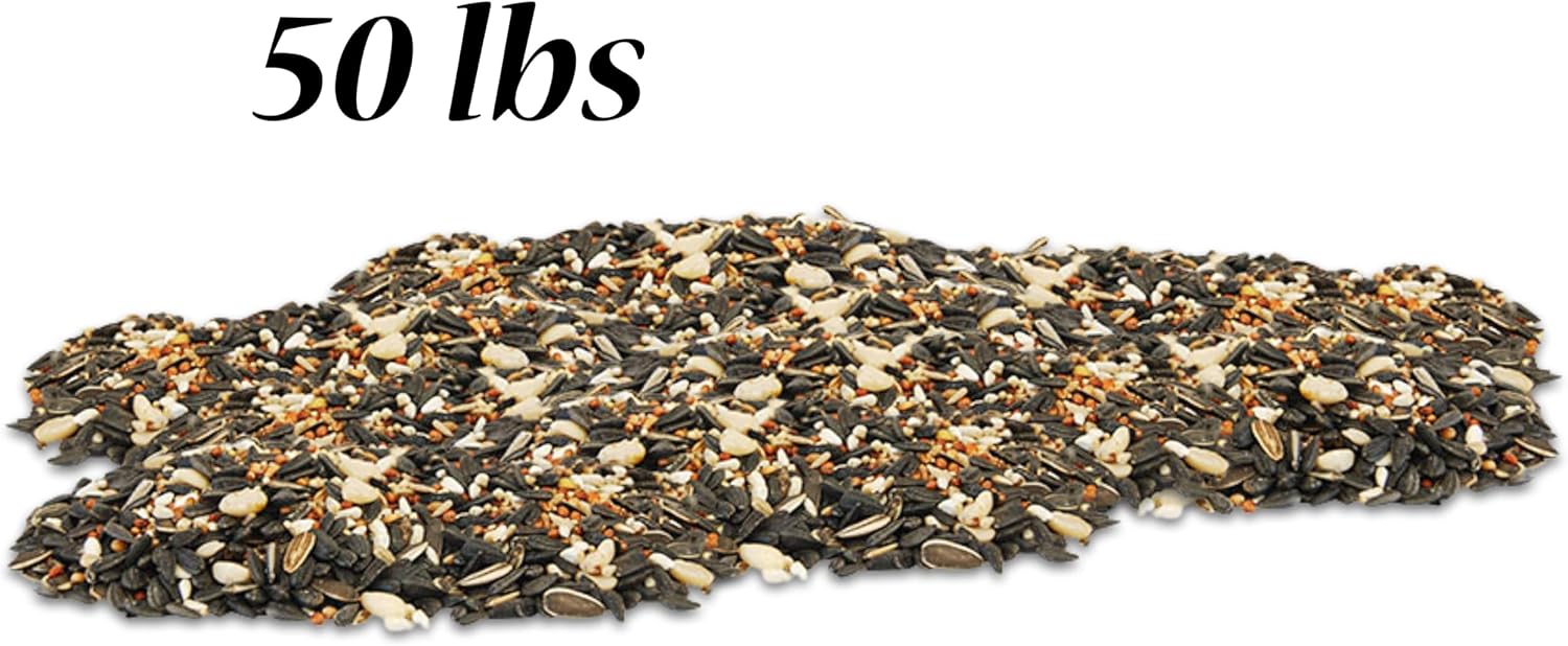BestNest Wild Bird Seed Mix, Deluxe Blend with Fruit, 50 lbs.