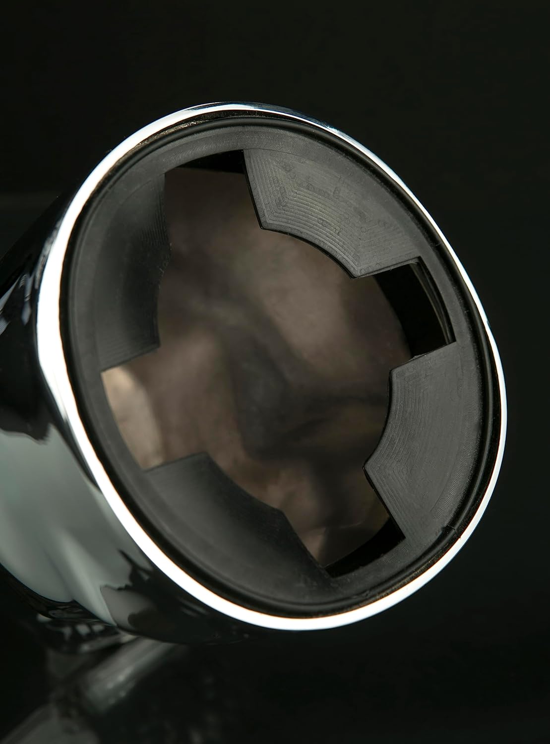 The Skull Kustom Kaddy Chrome Perch Mount