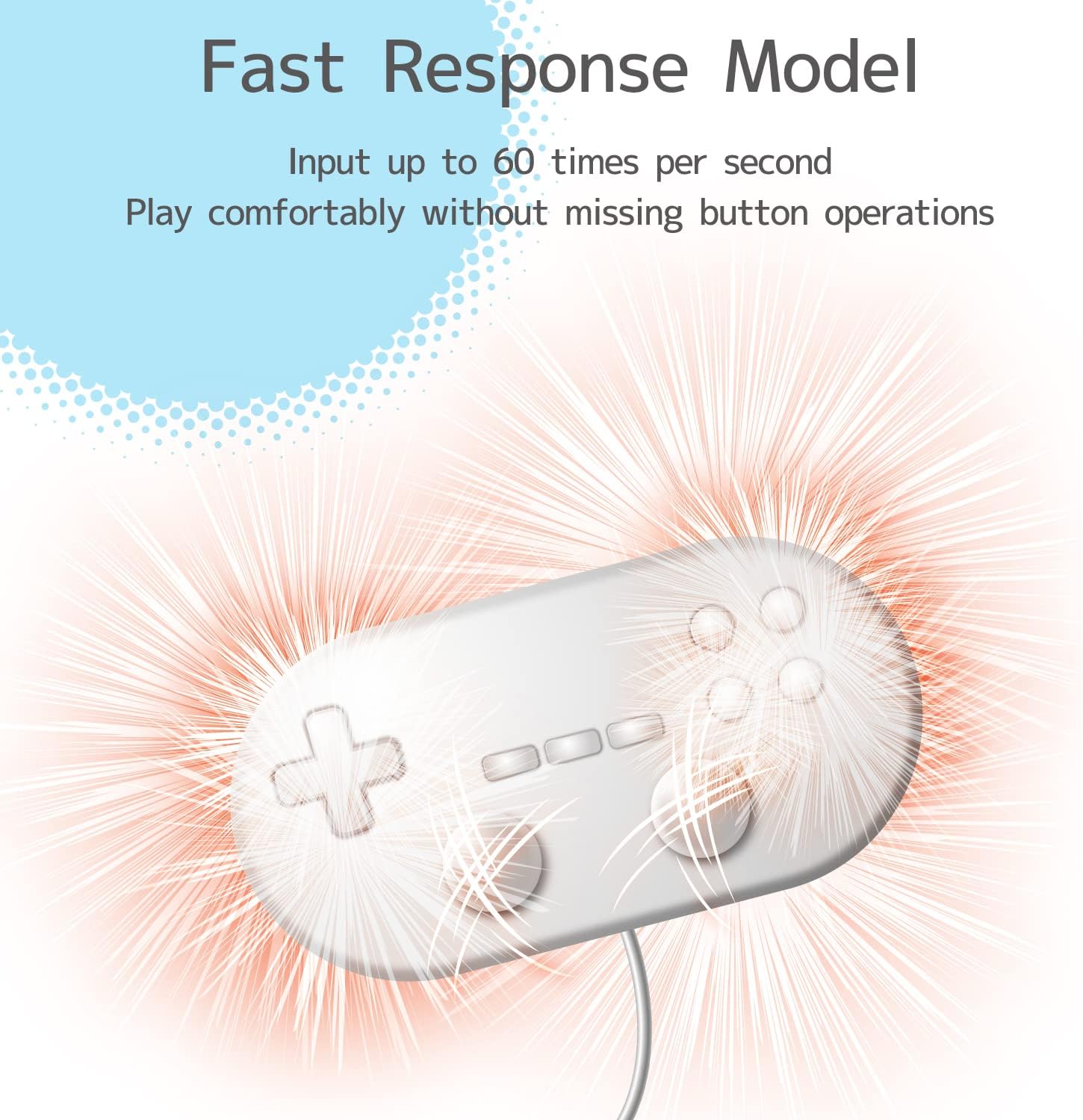 ELECOM Gamepad Converter for Wii Controllers, Support Wii Game Classic Controller and Classic Controller Pro