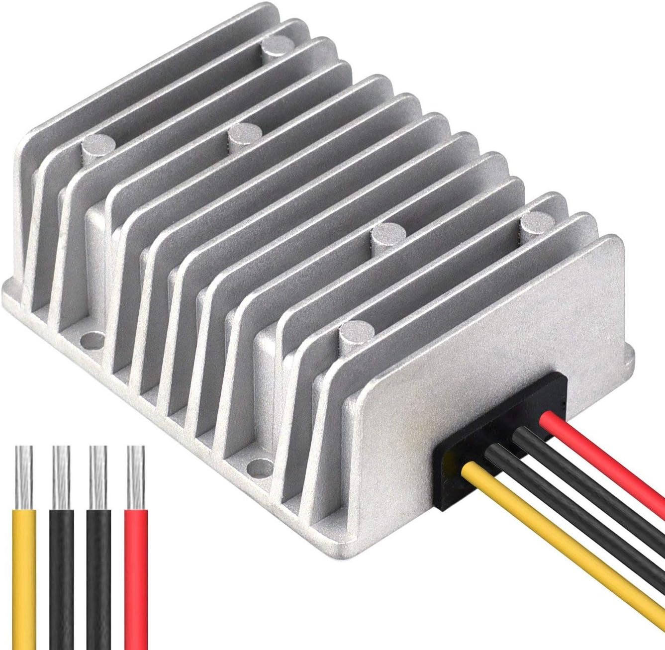 DC 24V to 12V 40A 480W Buck Transformer Waterproof Step-Down Voltage Converter Regulator