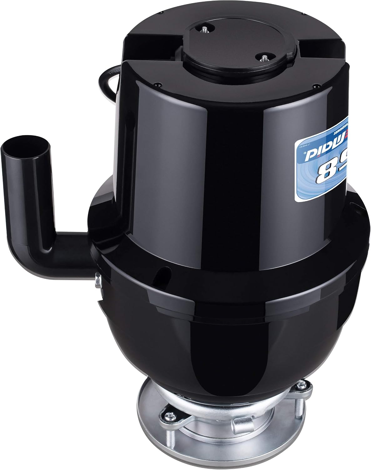 Waste Maid Garbage Disposal, Anti-Jam, Continuous Feed, 1/2 HP Standard | Anti-Jam Stainless Steel Food Waste Grinding System, Quiet Continuous Feed, Easy 3-Bolt Mount, 8-Yr Warranty 10-US-WM-158-3B