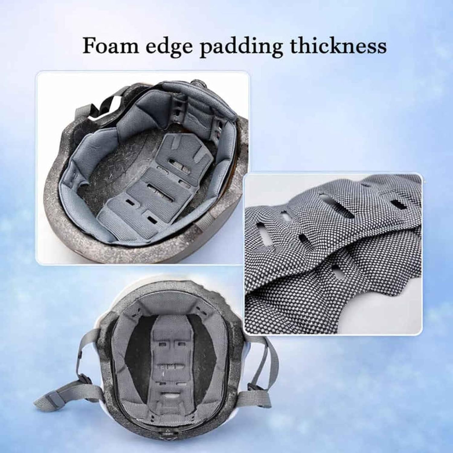 Motorcycle Helmet Liner for HJC CS-R3 2017-2020 | Comfortable,Breathable Motorcycle,Absorbing Helmet Cushion,Replacement