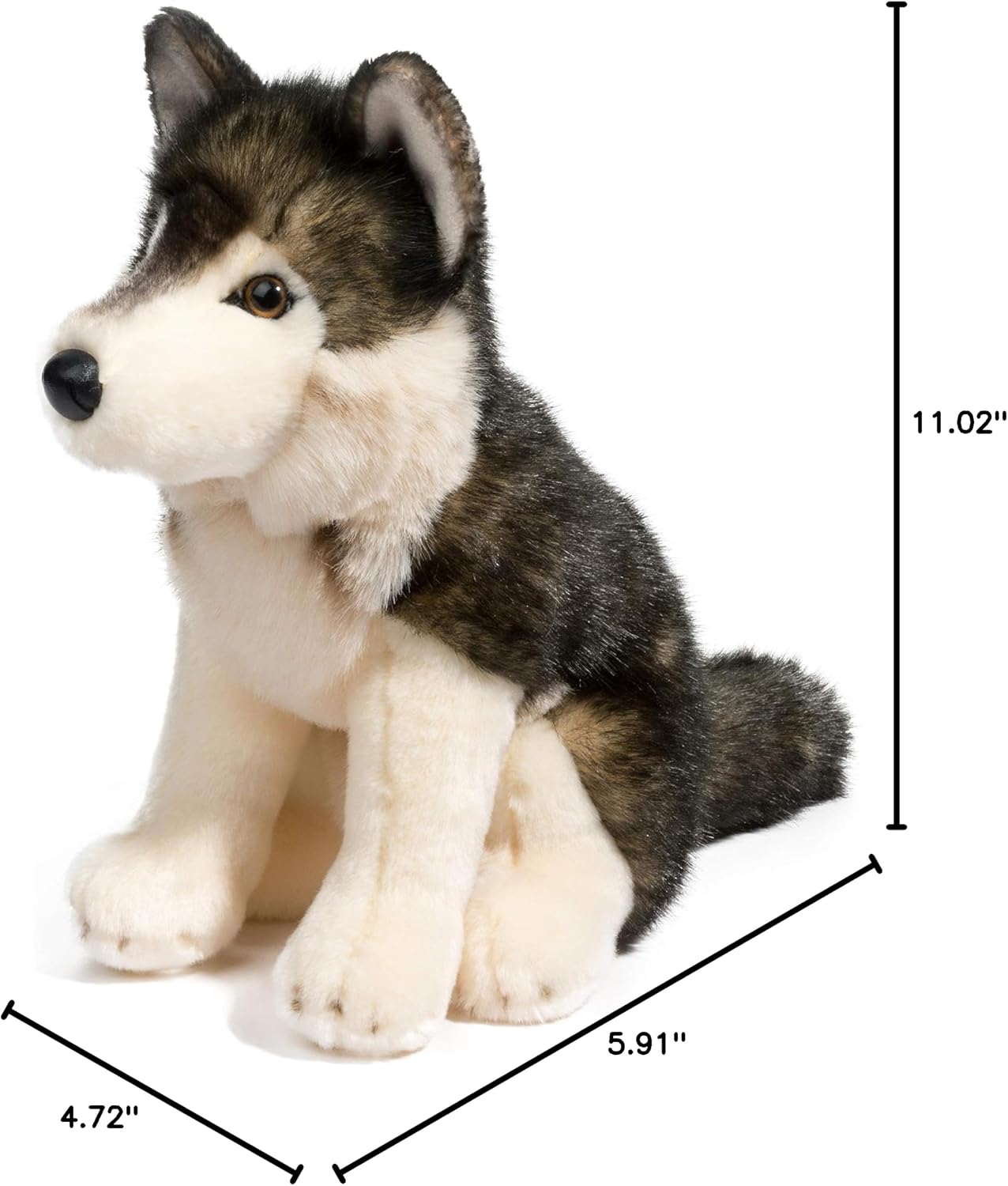Douglas Atka Wolf Plush Stuffed Animal