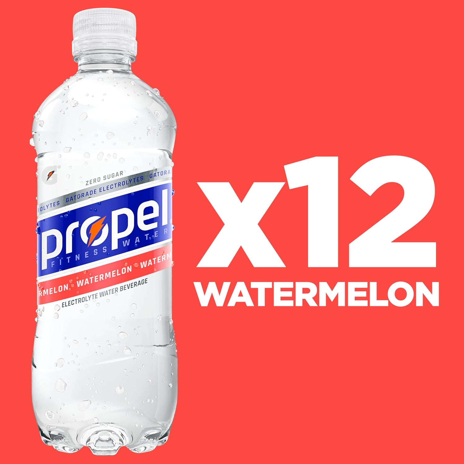 Propel, Kiwi Strawberry, Zero Calorie Sports Drinking Water with Electrolytes and Vitamins C&E, 16.9 Fl Oz (12 Count)