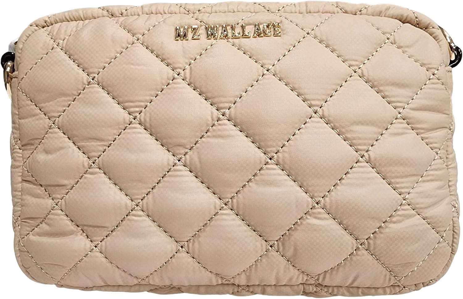Mini Crosby Crossbody in Buff/Black by MZ Wallace